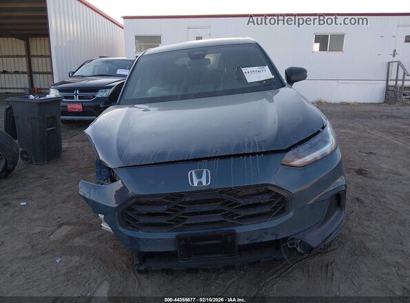 3CZRZ2H5XTM732396 2026 HONDA HR-V Синий Вид задней части салона
