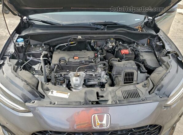 3CZRZ2H72RM778458 2024 HONDA HR-V Gray Widok komory silnika