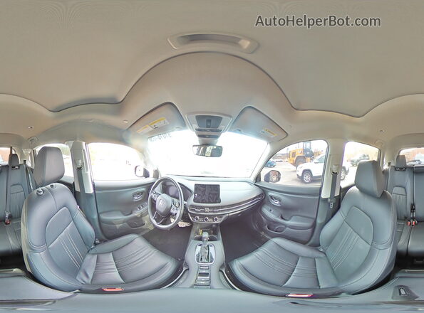 3CZRZ2H72RM778458 2024 HONDA HR-V Gray Widok wnętrza 360 stopni