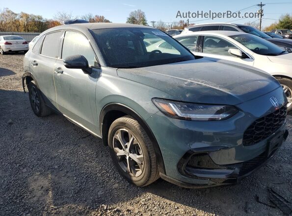 3CZRZ2H72RM786981 2024 HONDA HR-V Синий Передняя правая четверть