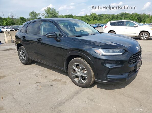 3CZRZ2H79RM731895 2024 HONDA HR-V Черный Передняя правая четверть