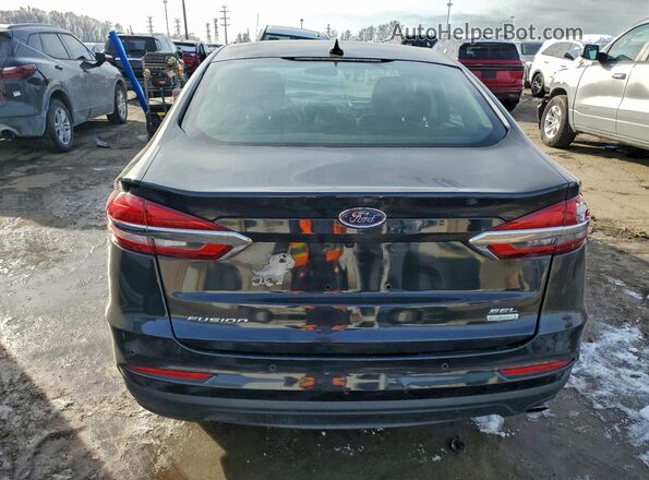3FA6P0CD4KR238124 2019 FORD FUSION Black Vista trasera
