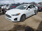2019 Ford Fusion Sel White vin: 3FA6P0CD6KR140504