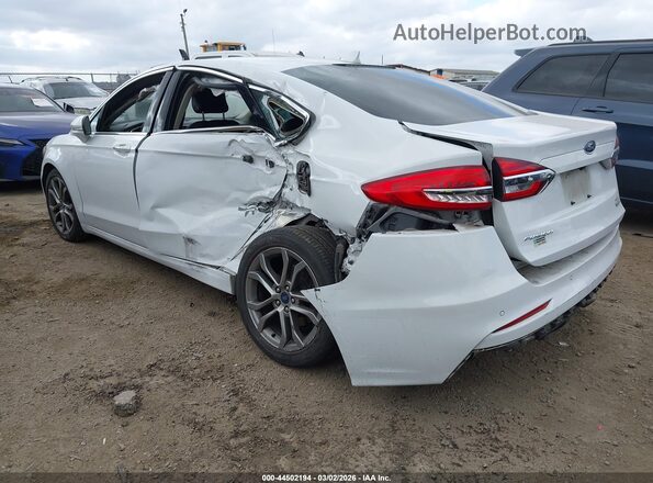 3FA6P0CD6KR140504 2019 FORD FUSION White Задня ліва чверть