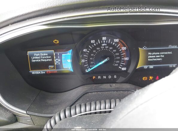 3FA6P0CD6KR140504 2019 FORD FUSION White Вид задніх сидінь