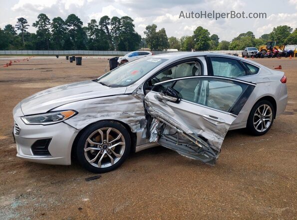 3FA6P0CD6KR150255 2019 FORD FUSION Silver Przód lewy
