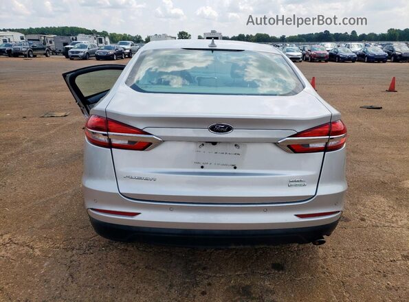 3FA6P0CD6KR150255 2019 FORD FUSION Silver Widok z tyłu