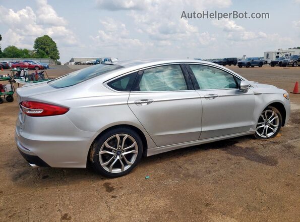3FA6P0CD6KR150255 2019 FORD FUSION Silver Tył prawy