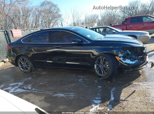 3FA6P0CD7KR144688 2019 FORD FUSION Black Панорамний вид салону 360°