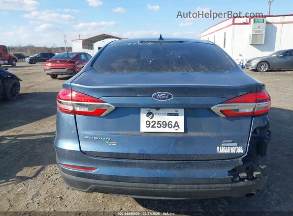 3FA6P0CD9KR252763 2019 FORD FUSION Синий 