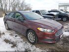 2016 Ford Fusion S Red vin: 3FA6P0G76GR236824