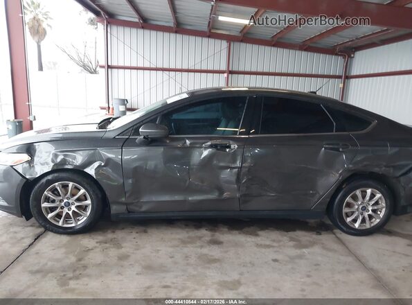 3FA6P0G79GR274273 2016 FORD FUSION Серый Вид спереди