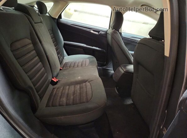 3FA6P0G79JR285393 2018 FORD FUSION Черный Вид задних сидений