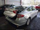 2016 Ford Fusion S Серый vin: 3FA6P0G7XGR147466