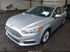 2016 Ford Fusion S Серый vin: 3FA6P0G7XGR147466