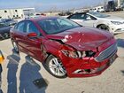2018 Ford Fusion Se Красный vin: 3FA6P0H71JR272541