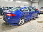 2016 Ford Fusion Se Синий vin: 3FA6P0H73GR339049