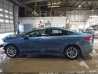 2019 Ford Fusion Se Синий vin: 3FA6P0H74KR121985