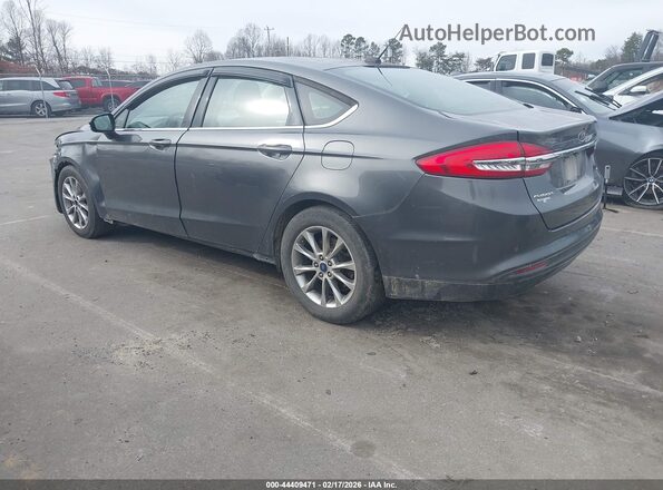 3FA6P0H76HR375089 2017 FORD FUSION Серый Задняя левая четверть