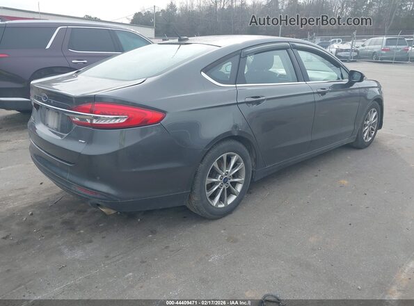 3FA6P0H76HR375089 2017 FORD FUSION Серый Задняя правая четверть