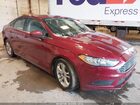 2018 Ford Fusion Se Red vin: 3FA6P0H76JR108654