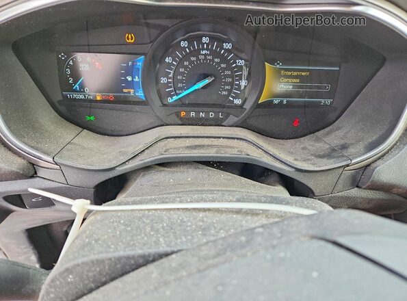 3FA6P0H77LR118547 2020 FORD FUSION Серебряный Вид щитка приборов