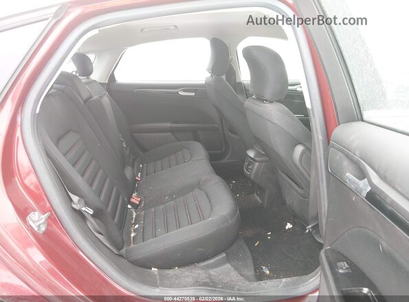 3FA6P0HD0GR267166 2016 FORD FUSION Red Вид наклейки з VIN-кодом