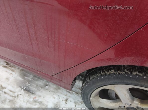 3FA6P0HD0GR267166 2016 FORD FUSION Red Вид задньої частини салону