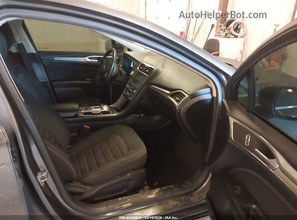 3FA6P0HD0LR166901 2020 FORD FUSION Gray წინა სალონის ხედი