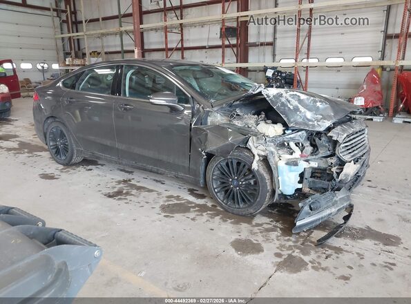 3FA6P0HD2GR154366 2016 FORD FUSION Серый Передняя правая четверть