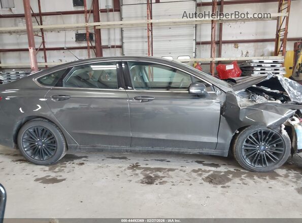 3FA6P0HD2GR154366 2016 FORD FUSION Серый Вид задней части салона