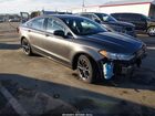 2018 Ford Fusion Se Gray vin: 3FA6P0HD3JR222889