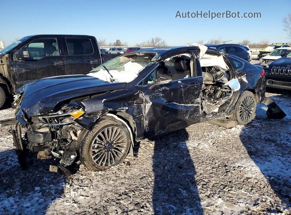 3FA6P0HD3JR240602 2018 FORD FUSION Серый Передняя левая четверть