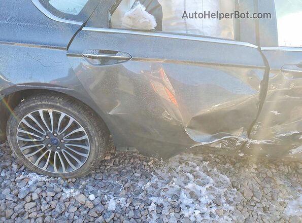 3FA6P0HD3JR240602 2018 FORD FUSION Серый Вид задних сидений
