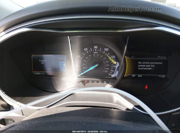 3FA6P0HD6GR273084 2016 FORD FUSION Белый Вид задних сидений