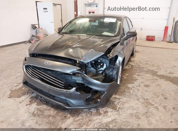 3FA6P0HD7LR146161 2020 FORD FUSION Серый Вид спереди