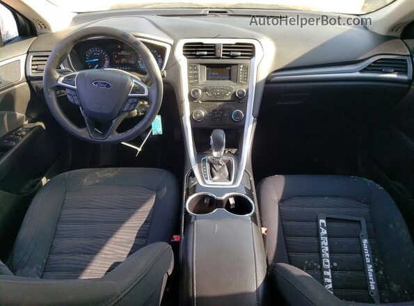 3FA6P0HD9GR250253 2016 FORD FUSION Белый Передняя правая четверть