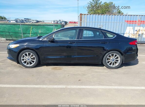 3FA6P0HD9HR320772 2017 FORD FUSION Черный Панорамный вид салона 360°