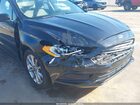 2017 Ford Fusion Se Черный vin: 3FA6P0HD9HR320772
