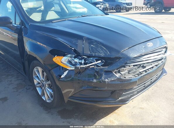 3FA6P0HD9HR320772 2017 FORD FUSION Черный 