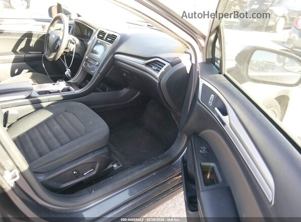3FA6P0HD9JR136308 2018 FORD FUSION Серый Вид салона спереди