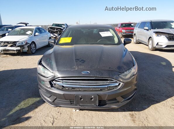3FA6P0HD9JR136308 2018 FORD FUSION Серый Вид щитка приборов