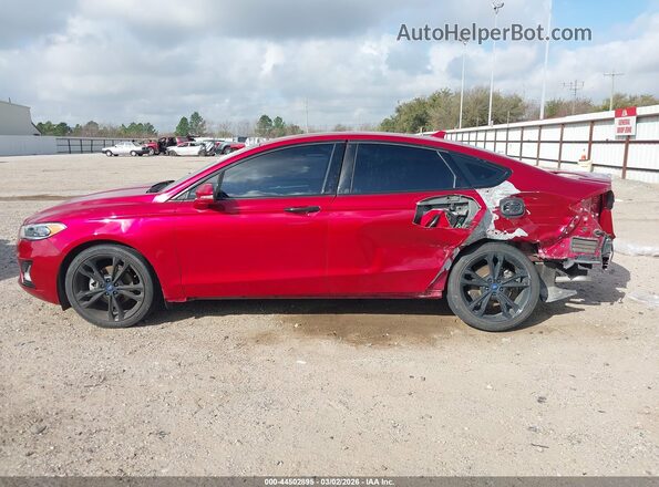 3FA6P0K95LR113681 2020 FORD FUSION Красный 