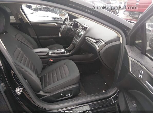 3FA6P0LU0JR187025 2018 FORD FUSION HYBRID Черный Вид салона спереди