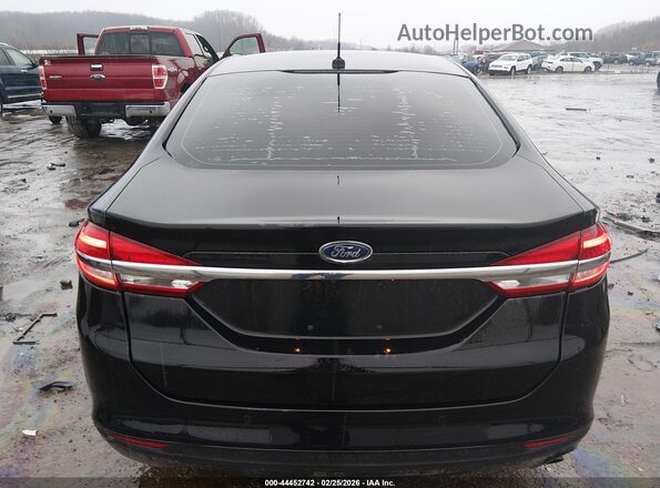 3FA6P0LU0JR187025 2018 FORD FUSION HYBRID Черный 