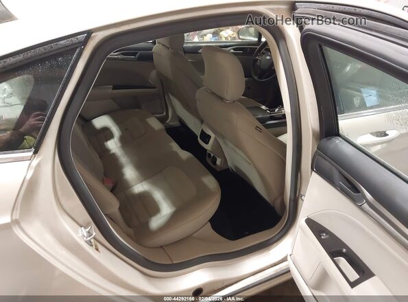 3FA6P0LU1HR296975 2017 FORD FUSION HYBRID Gold Widok naklejki z numerem VIN