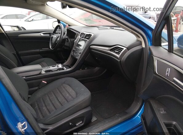 3FA6P0LU1KR276751 2019 FORD FUSION HYBRID Серый Вид салона спереди