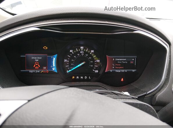 3FA6P0LU1KR276751 2019 FORD FUSION HYBRID Серый Вид задних сидений