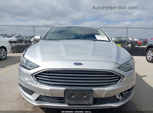 3FA6P0LU2HR336643 2017 FORD FUSION HYBRID Silver Widok zestawu wskaźników
