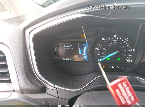 3FA6P0LU3JR129846 2018 FORD FUSION HYBRID White Widok tylnych siedzeń